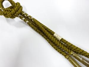 未使用品　正絹　手組帯締め